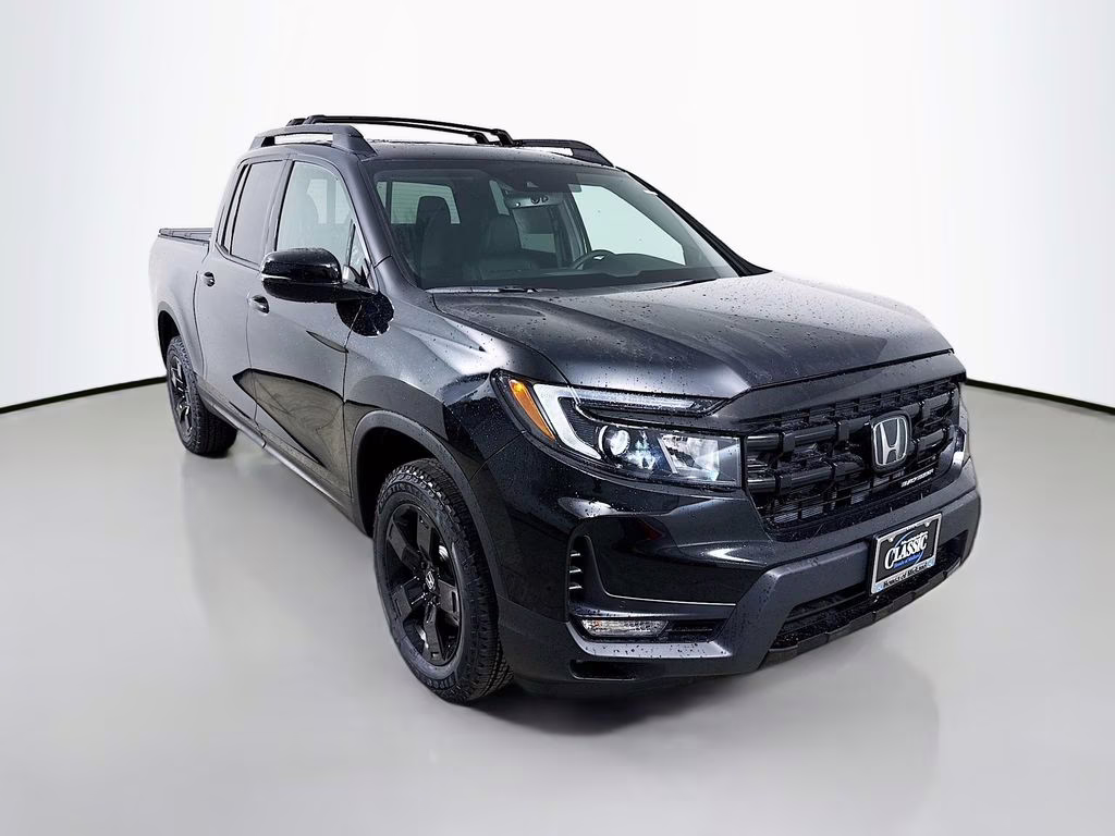 2026 Crystal Black Pearl Honda Ridgeline Black Edition AWD Truck