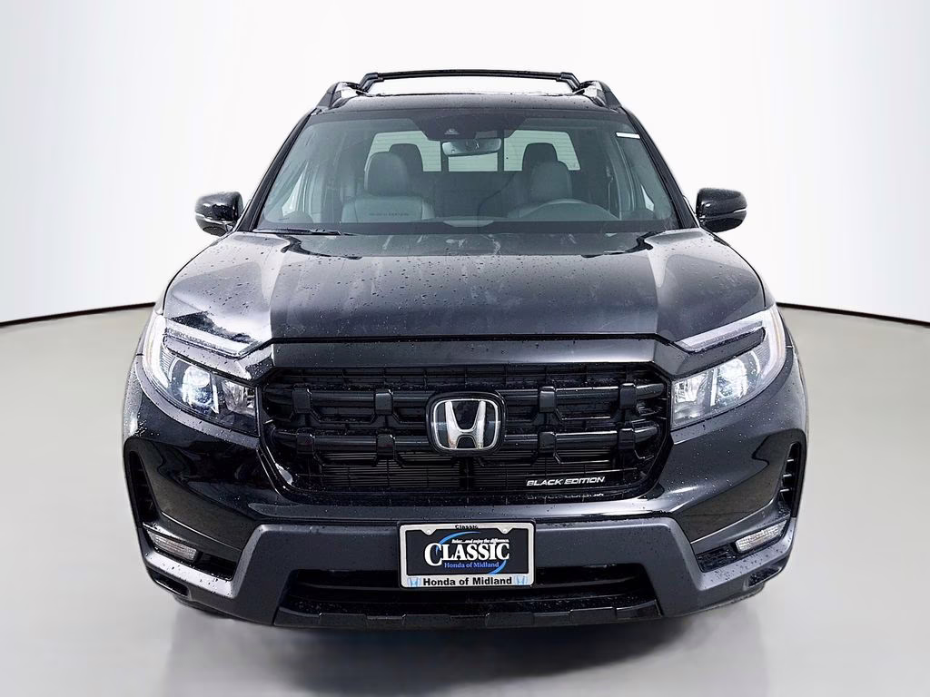 2026 Crystal Black Pearl Honda Ridgeline Black Edition AWD Truck