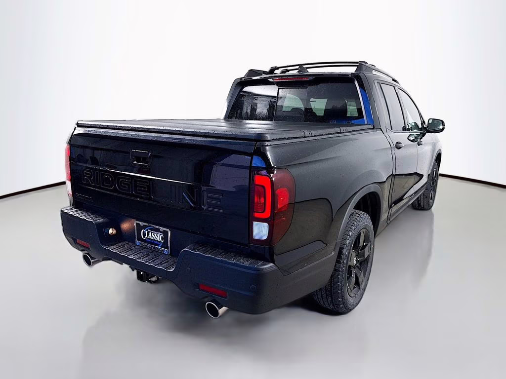 2026 Crystal Black Pearl Honda Ridgeline Black Edition AWD Truck