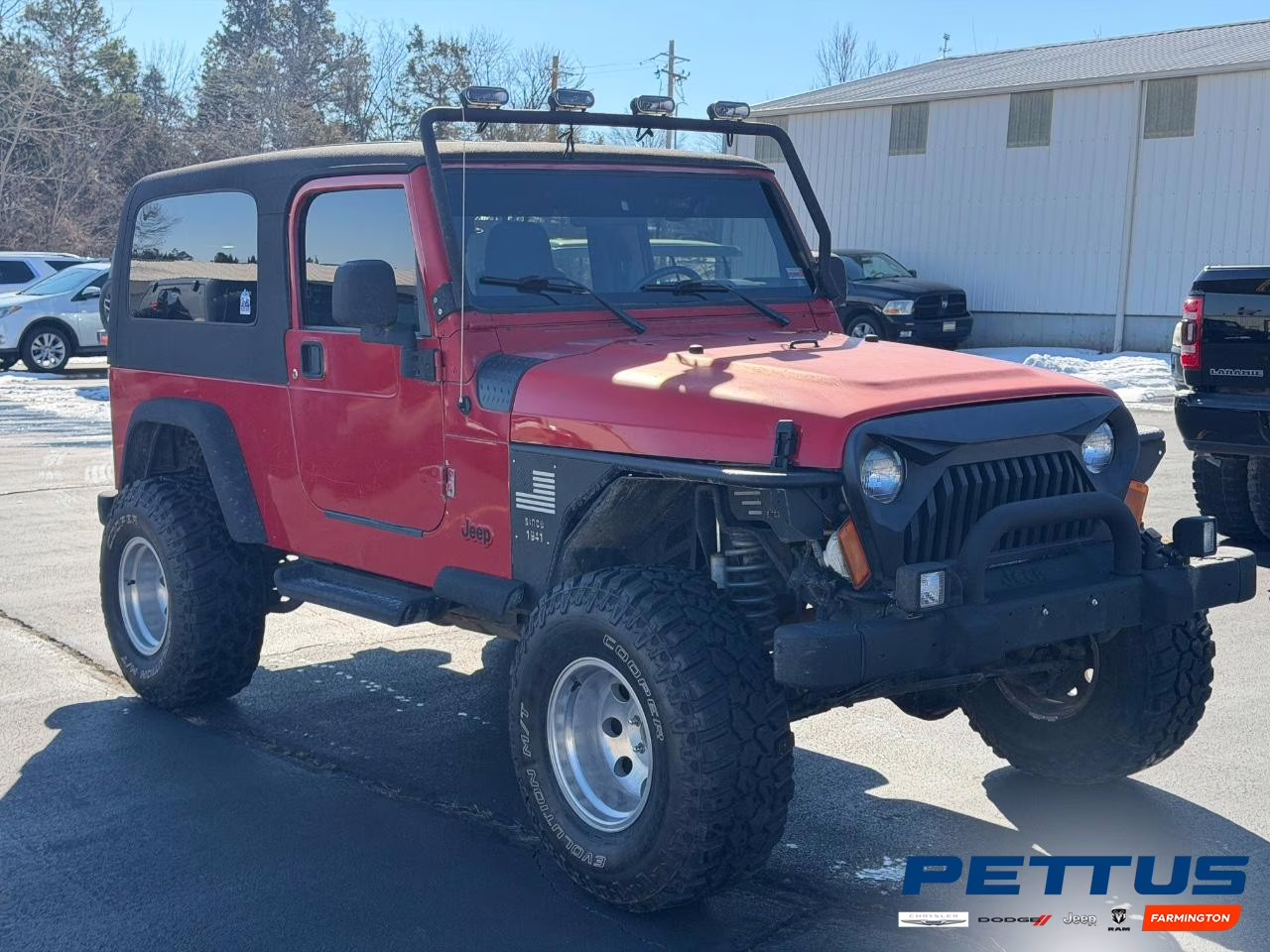 2004 Flame Red Jeep Wrangler Unlimited 4X4 SUV