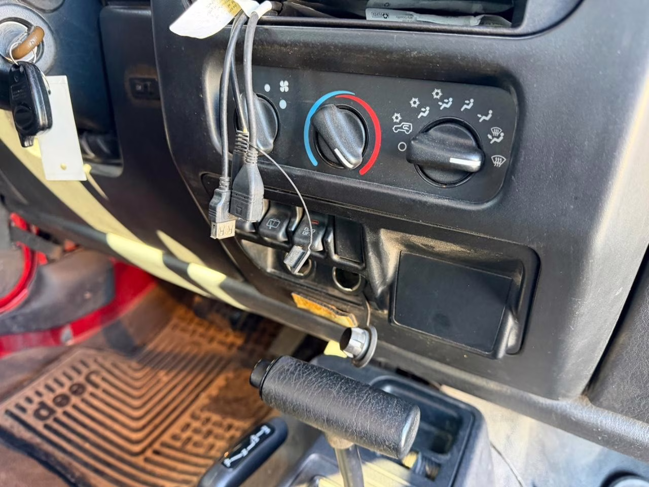 2004 Flame Red Jeep Wrangler Unlimited 4X4 SUV