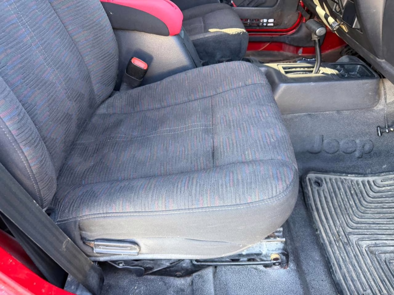 2004 Flame Red Jeep Wrangler Unlimited 4X4 SUV