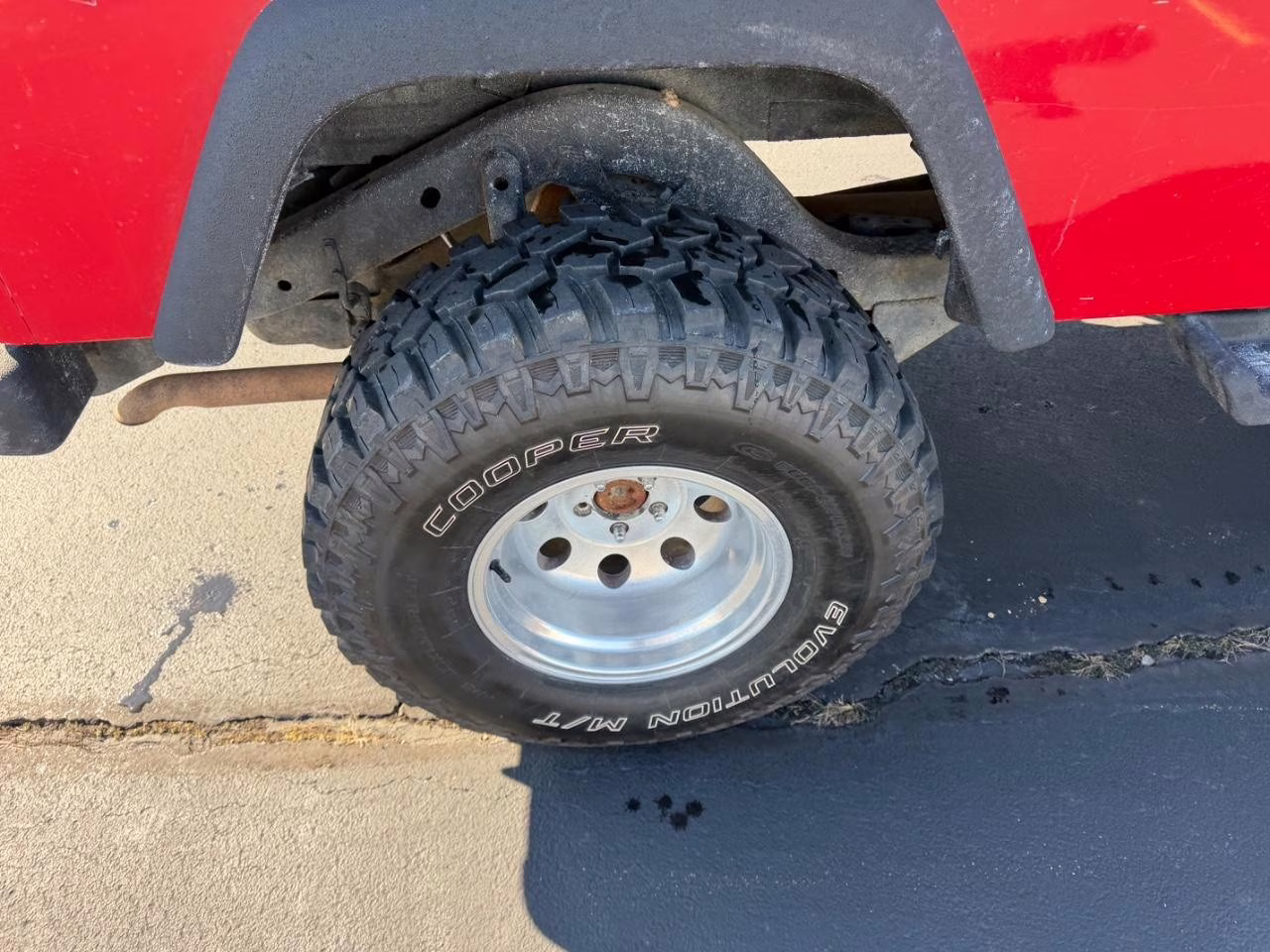 2004 Flame Red Jeep Wrangler Unlimited 4X4 SUV