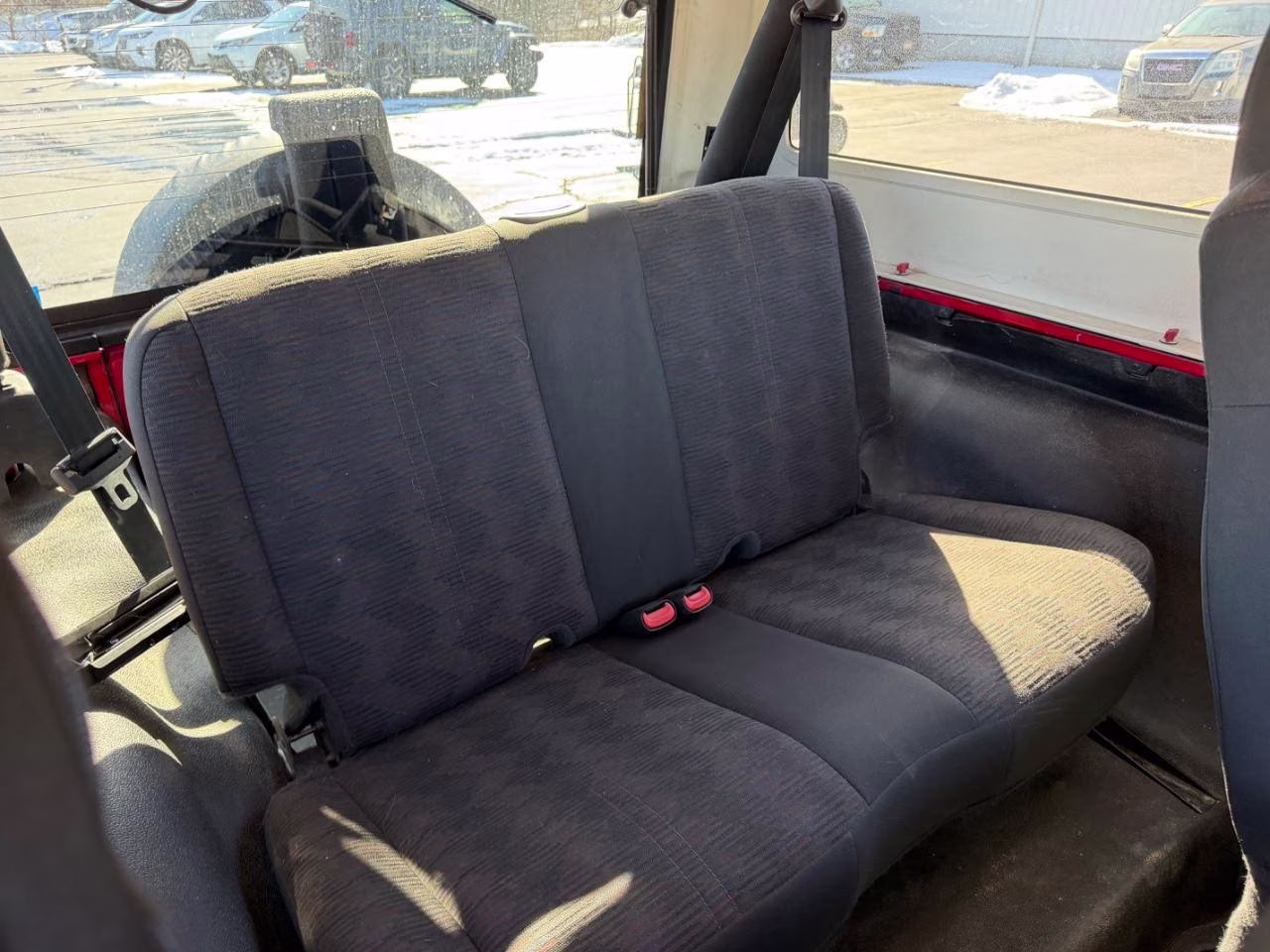 2004 Flame Red Jeep Wrangler Unlimited 4X4 SUV