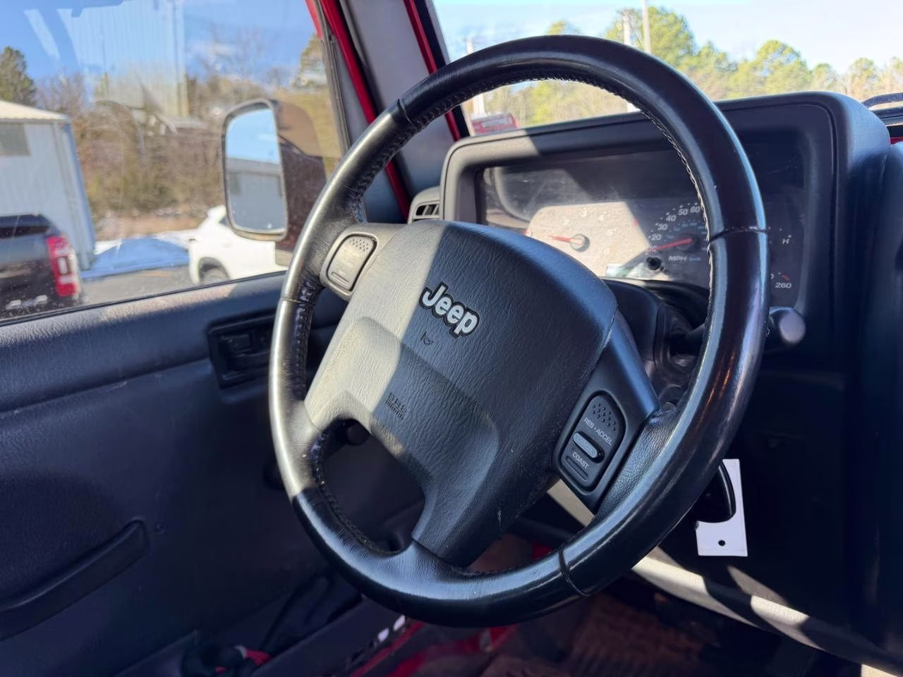 2004 Flame Red Jeep Wrangler Unlimited 4X4 SUV