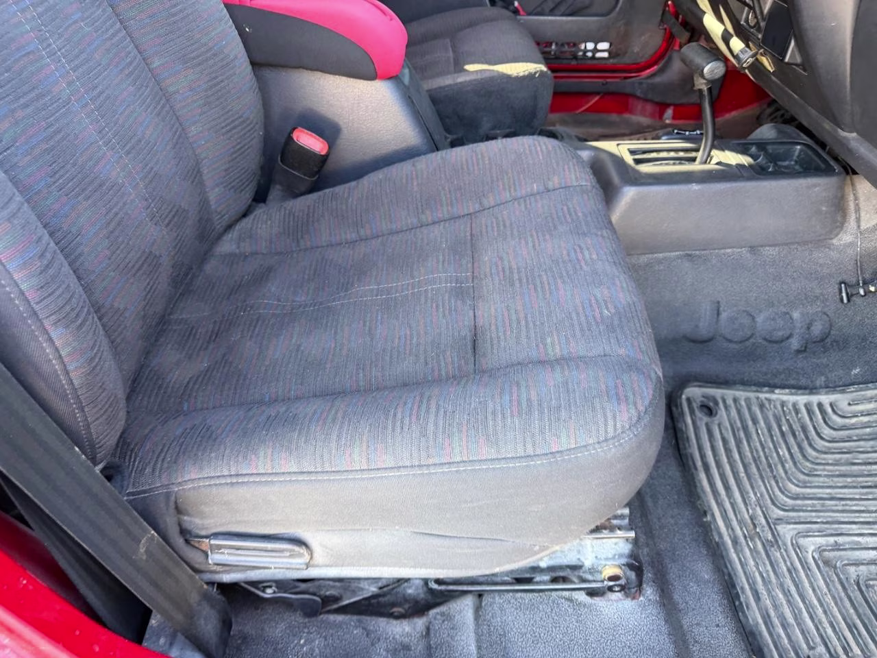 2004 Flame Red Jeep Wrangler Unlimited 4X4 SUV