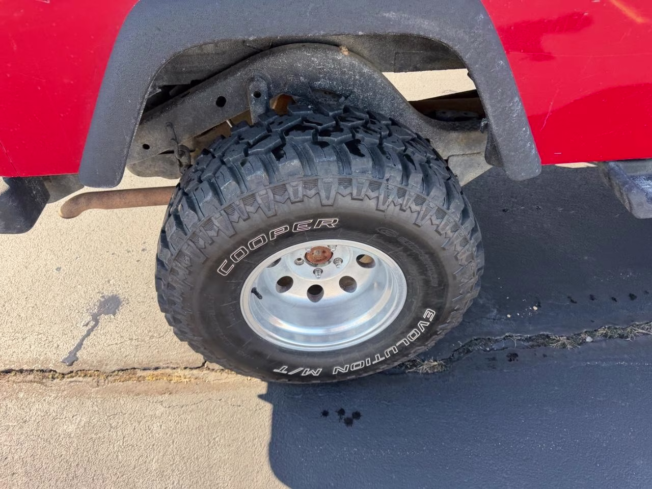 2004 Flame Red Jeep Wrangler Unlimited 4X4 SUV