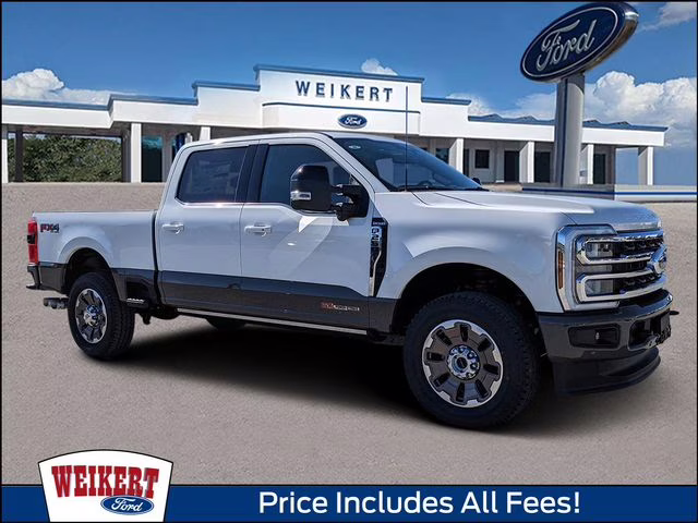 2026 Star White Metallic Tri-Coat Ford Super Duty F-250 SRW King Ranch 4X4 Truck