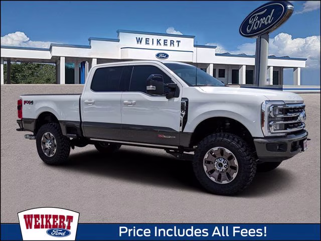 2026 Star White Metallic Tri-Coat Ford Super Duty F-250 SRW King Ranch 4X4 Truck