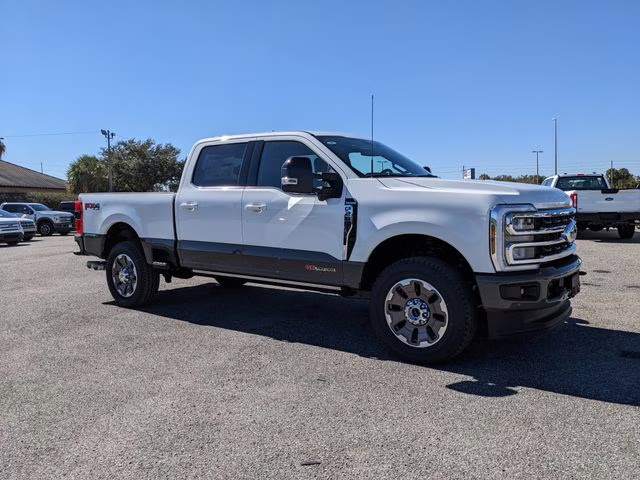 2026 Star White Metallic Tri-Coat Ford Super Duty F-250 SRW King Ranch 4X4 Truck