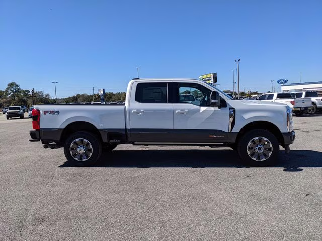 2026 Star White Metallic Tri-Coat Ford Super Duty F-250 SRW King Ranch 4X4 Truck