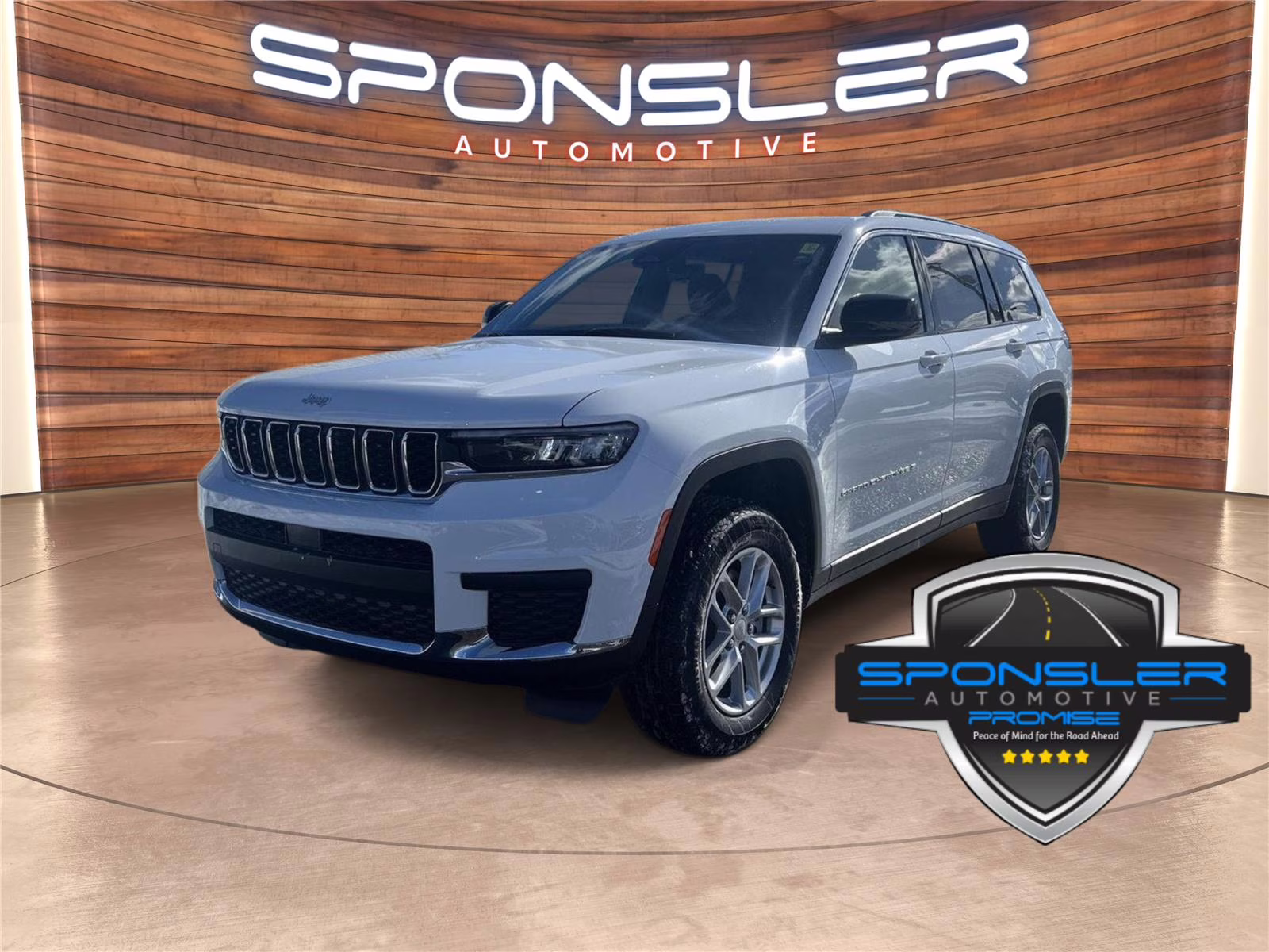 2026 Bright White Clearcoat Jeep Grand Cherokee L Laredo 4X4 SUV