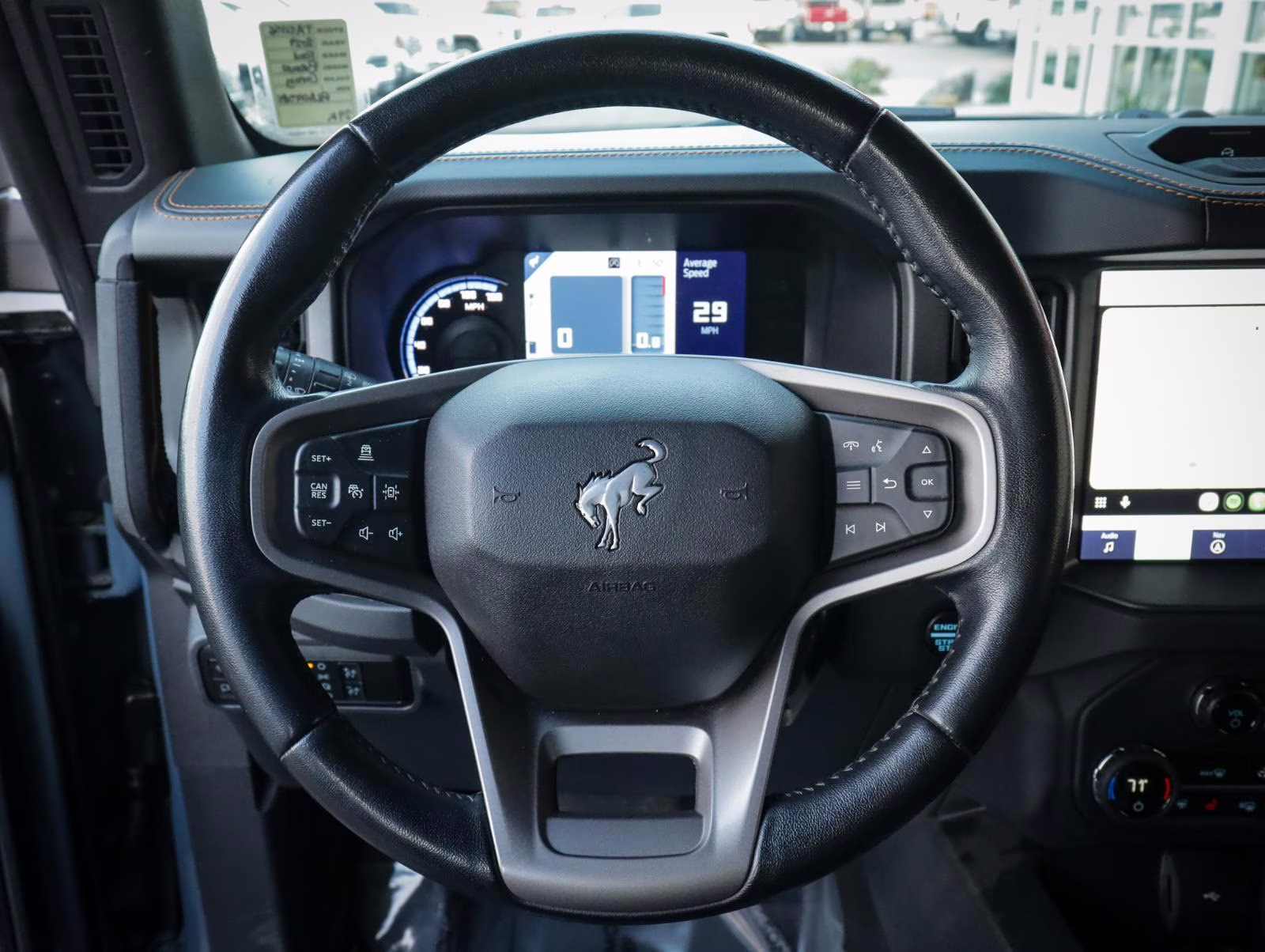 2024 Azure Gray Metallic Tri-Coat Ford Bronco Badlands 4 Door Advanced 4x4 4X4 SUV