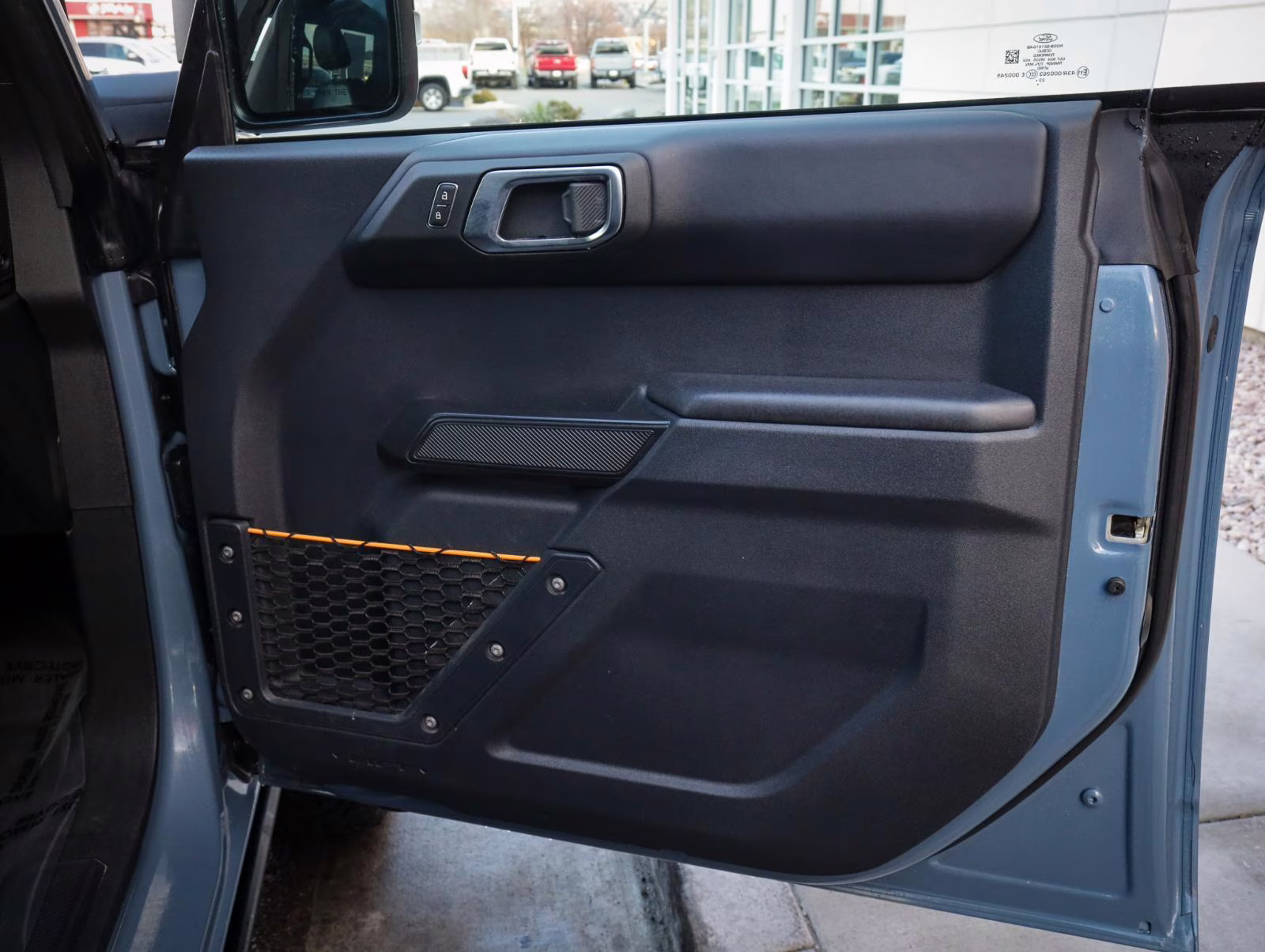 2024 Azure Gray Metallic Tri-Coat Ford Bronco Badlands 4 Door Advanced 4x4 4X4 SUV