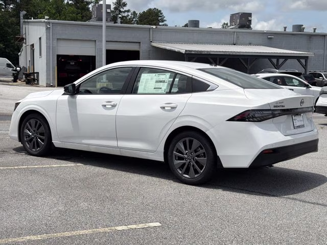 2026 Aspen White Tricoat Nissan Sentra SL FWD Sedan