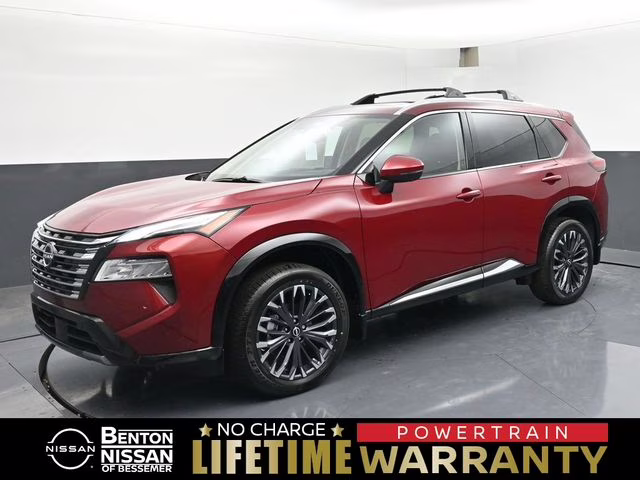 2026 Scarlet Ember Tintcoat Nissan Rogue Platinum AWD SUV