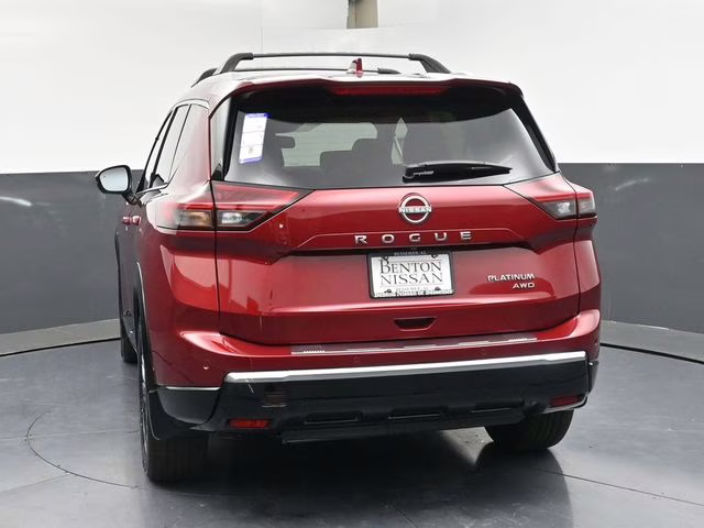 2026 Scarlet Ember Tintcoat Nissan Rogue Platinum AWD SUV