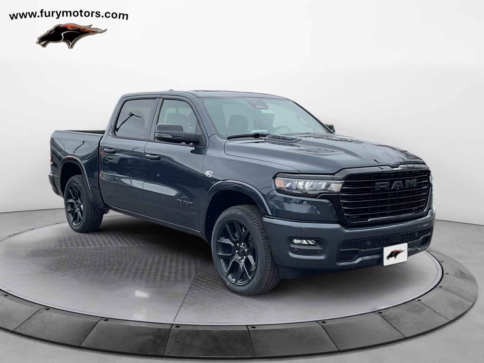 2026 Forged Blue Metallic Ram 1500 Laramie 4X4 Truck