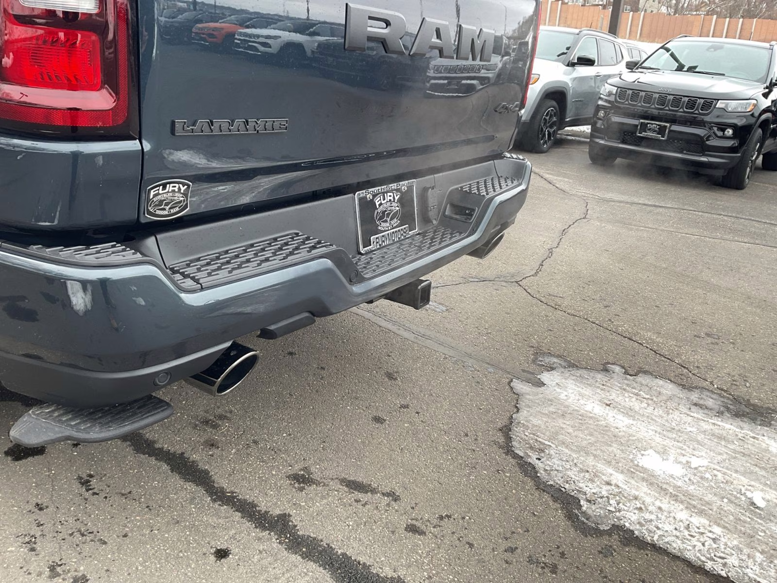 2026 Forged Blue Metallic Ram 1500 Laramie 4X4 Truck