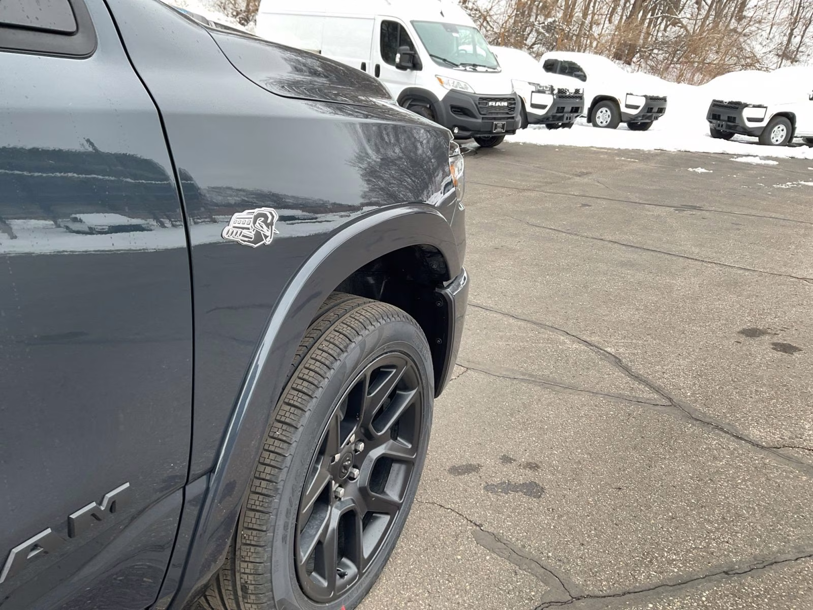 2026 Forged Blue Metallic Ram 1500 Laramie 4X4 Truck
