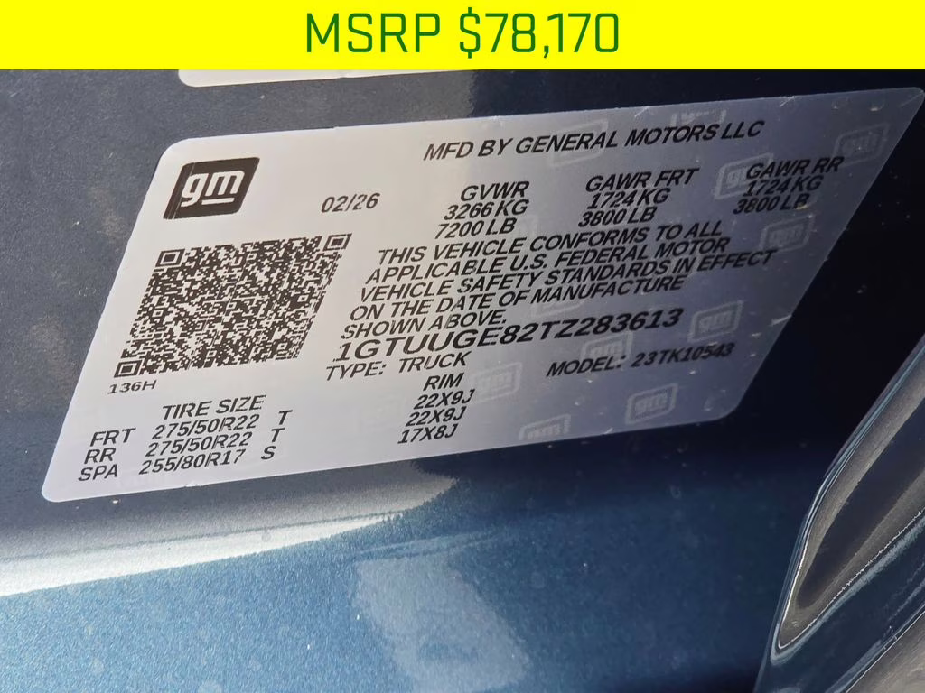 2026 Downpour Metallic GMC Sierra 1500 Denali 4X4 Truck