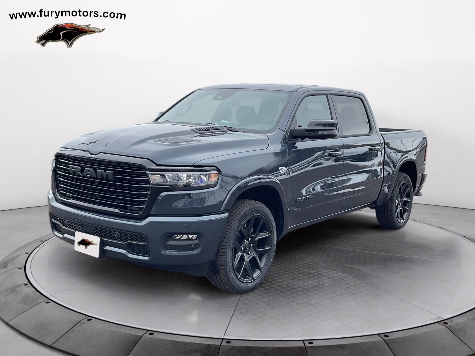 2026 Forged Blue Metallic Ram 1500 Laramie 4X4 Truck