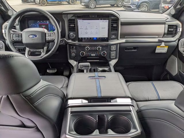 2025 Star White Metallic Tri-Coat Ford F-150 Platinum 4X4 Truck