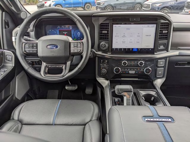 2025 Star White Metallic Tri-Coat Ford F-150 Platinum 4X4 Truck