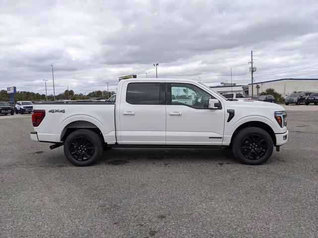2025 Star White Metallic Tri-Coat Ford F-150 Platinum 4X4 Truck