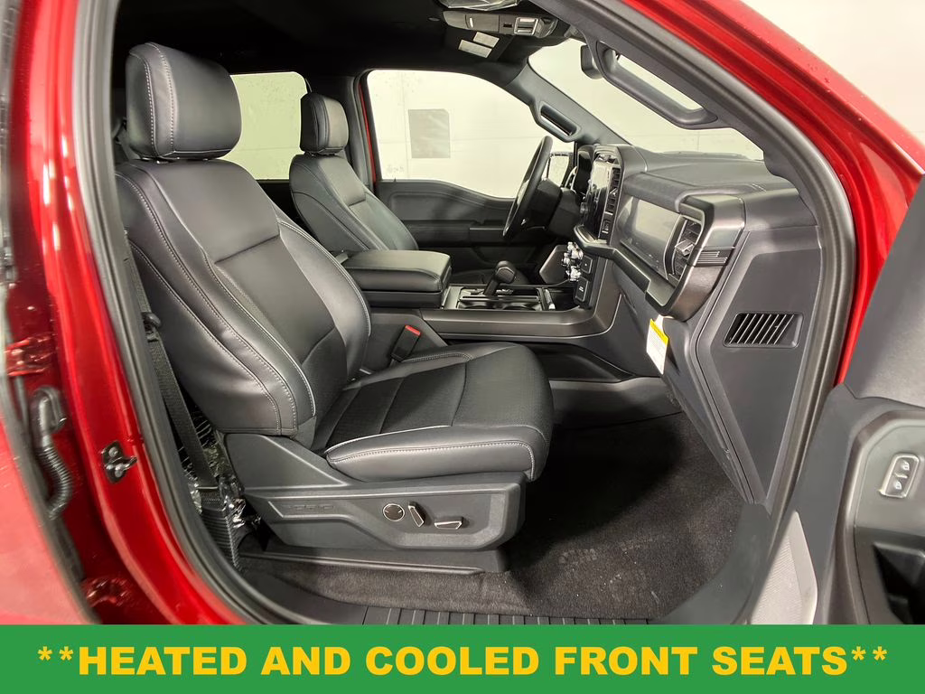 2026 Ruby Red Metallic Tinted Clearcoat Ford F-150 Lariat 4X4 Truck