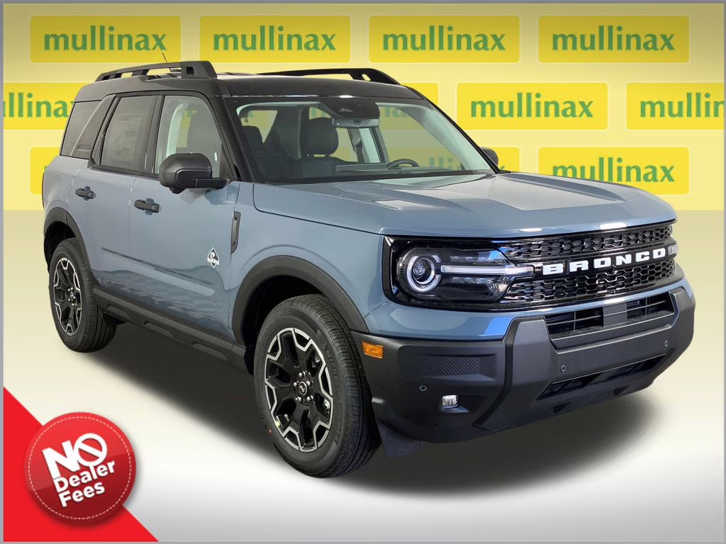 2026 Azure Gray Metallic Tri-Coat Ford Bronco Sport Outer Banks 4X4 SUV