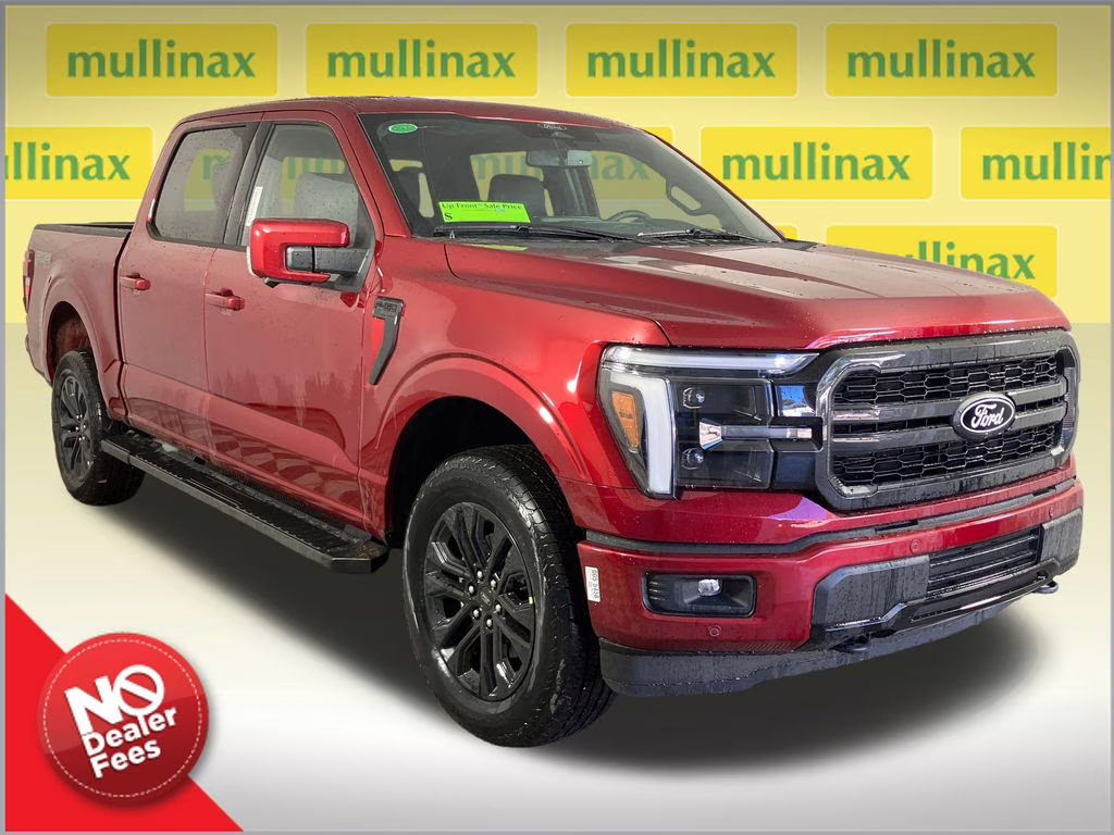 2026 Ruby Red Metallic Tinted Clearcoat Ford F-150 Lariat 4X4 Truck