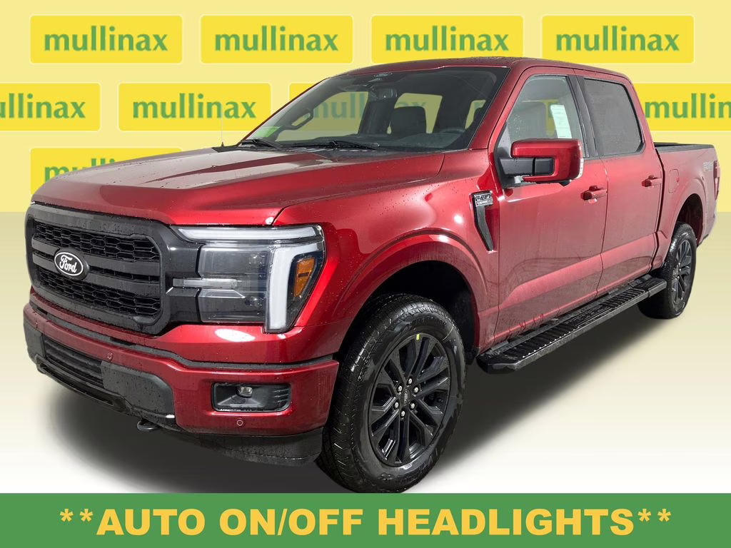 2026 Ruby Red Metallic Tinted Clearcoat Ford F-150 Lariat 4X4 Truck