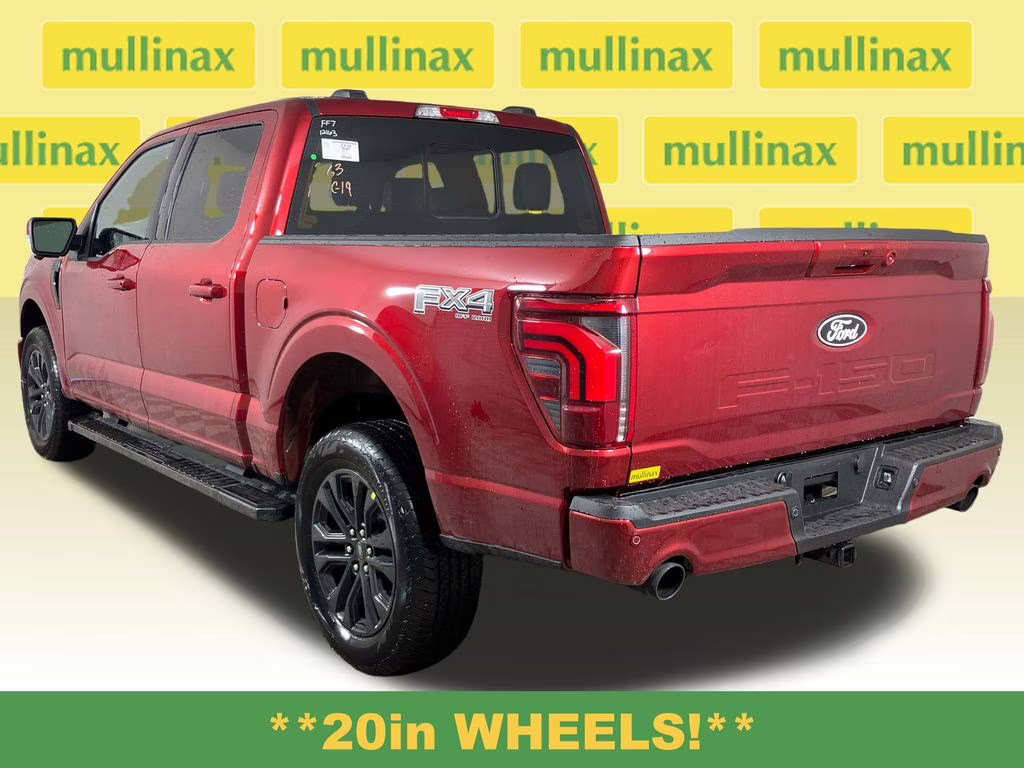 2026 Ruby Red Metallic Tinted Clearcoat Ford F-150 Lariat 4X4 Truck