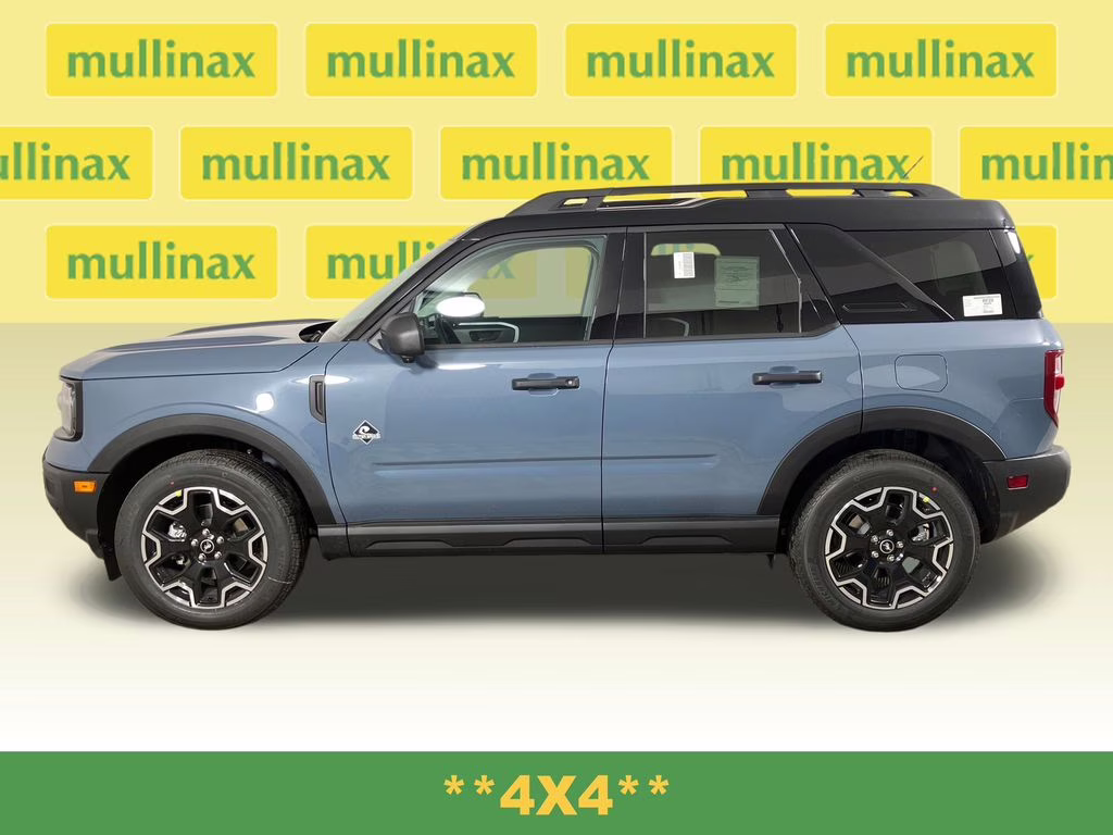 2026 Azure Gray Metallic Tri-Coat Ford Bronco Sport Outer Banks 4X4 SUV