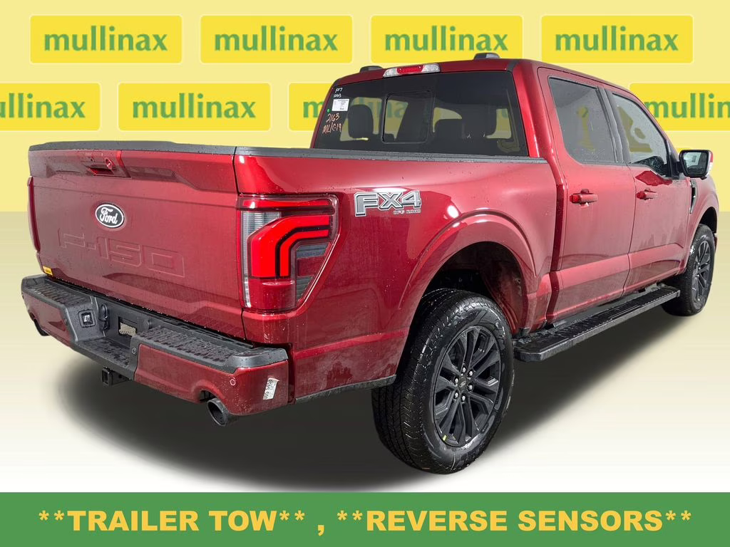 2026 Ruby Red Metallic Tinted Clearcoat Ford F-150 Lariat 4X4 Truck