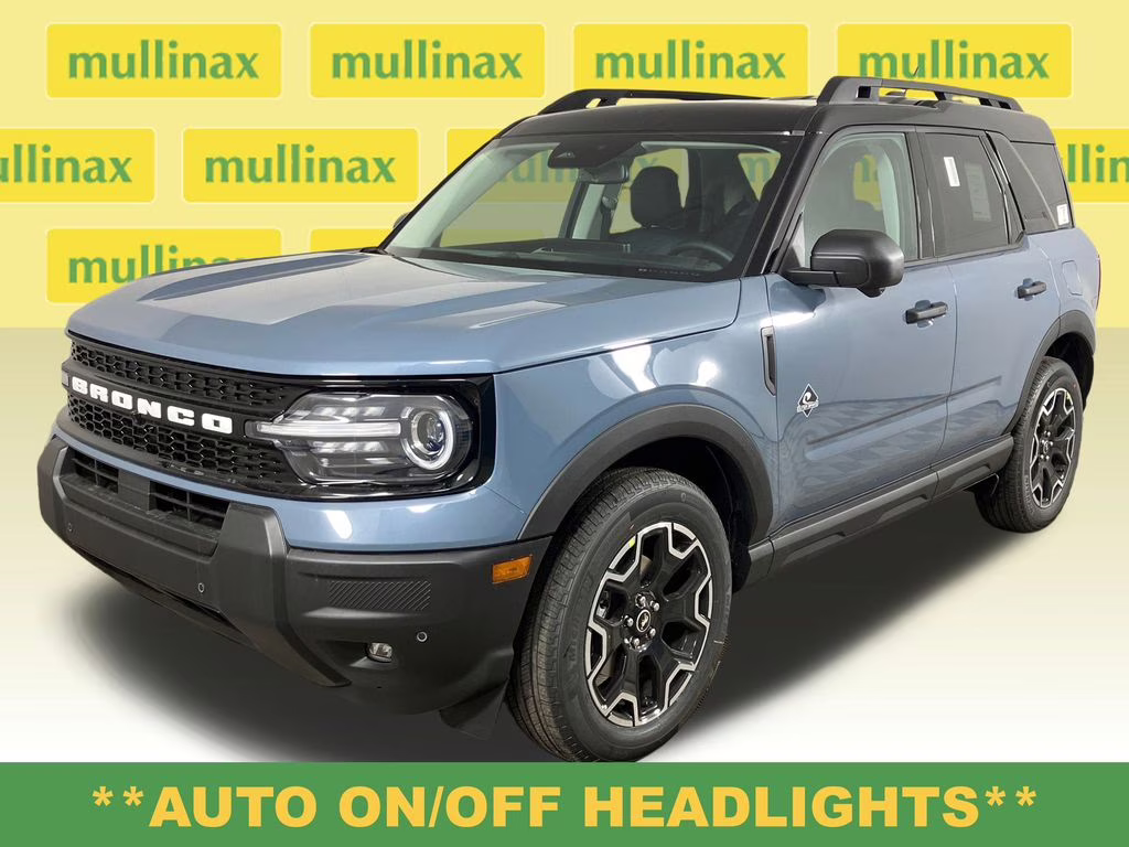 2026 Azure Gray Metallic Tri-Coat Ford Bronco Sport Outer Banks 4X4 SUV
