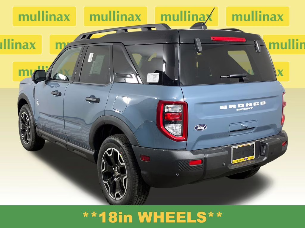 2026 Azure Gray Metallic Tri-Coat Ford Bronco Sport Outer Banks 4X4 SUV