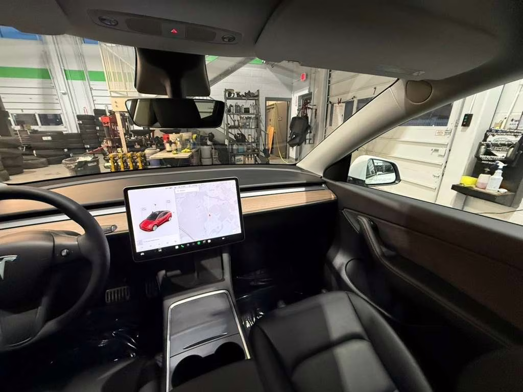 2021 Pearl White Multi-Coat Tesla Model Y Long Range AWD SUV