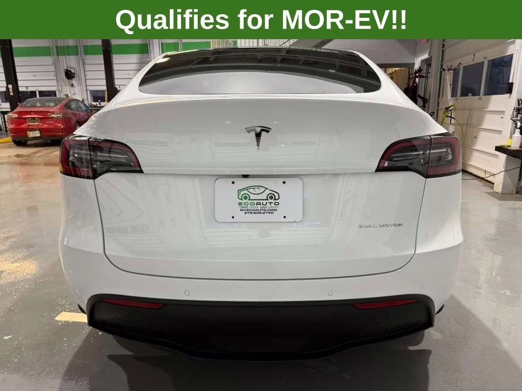 2021 Pearl White Multi-Coat Tesla Model Y Long Range AWD SUV