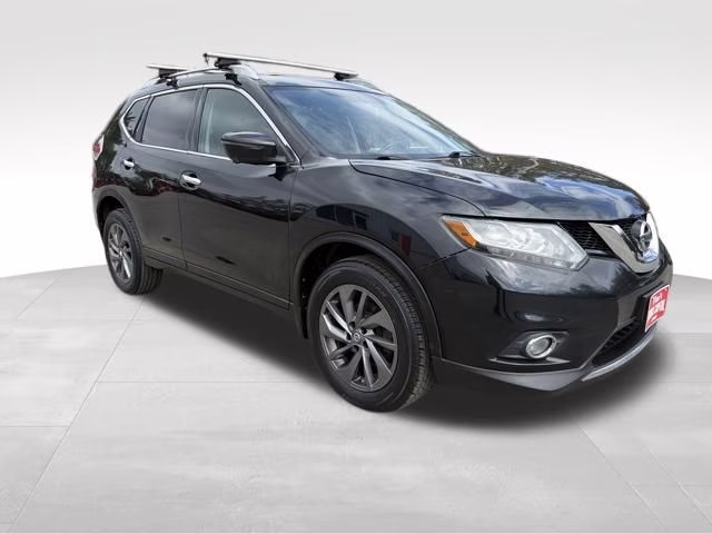 2016 Magnetic Black Nissan Rogue SL AWD SUV