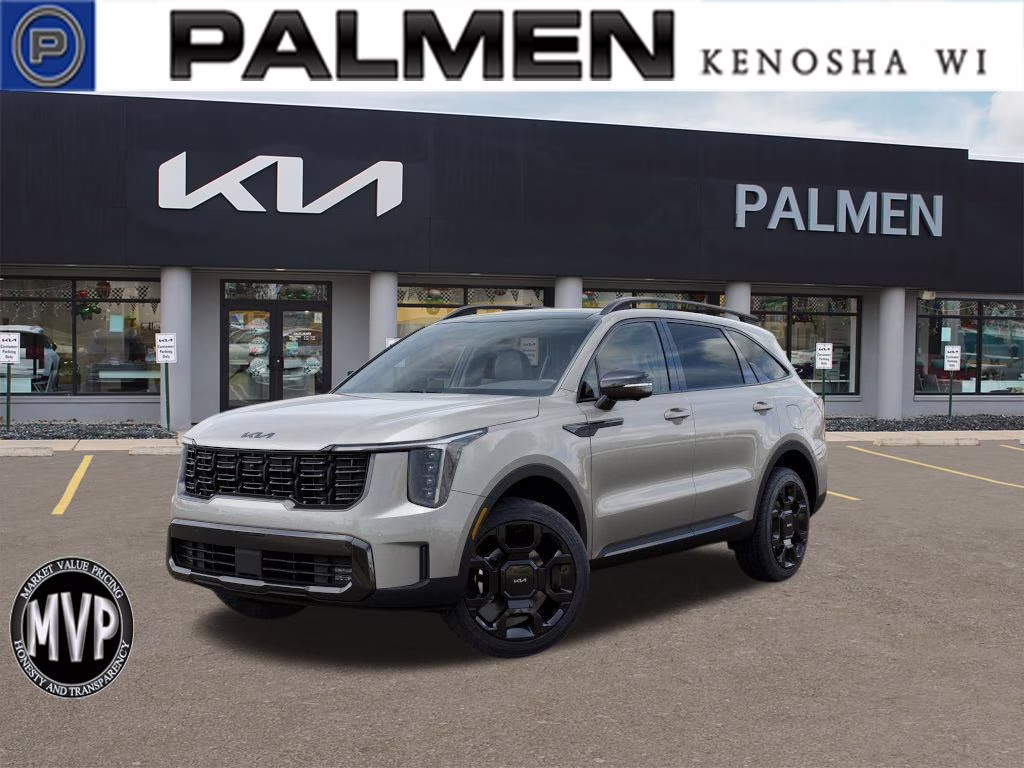 2026 Ivory Silver Kia Sorento X-Line SX AWD SUV