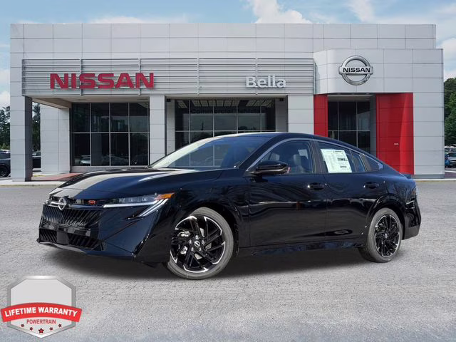 2026 Super Black Nissan Sentra SR FWD Sedan