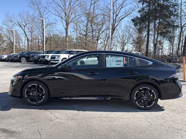 2026 Super Black Nissan Sentra SR FWD Sedan