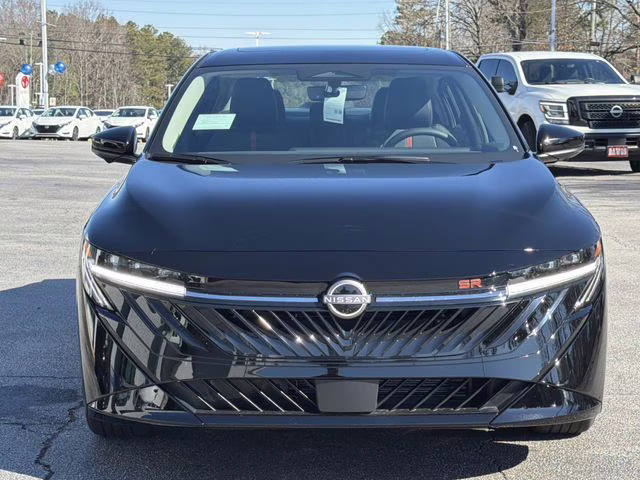 2026 Super Black Nissan Sentra SR FWD Sedan