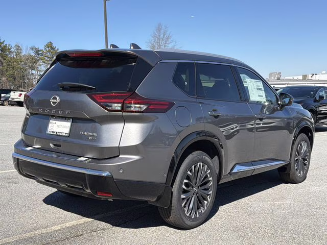 2026 Gun Metallic Nissan Rogue Platinum AWD SUV