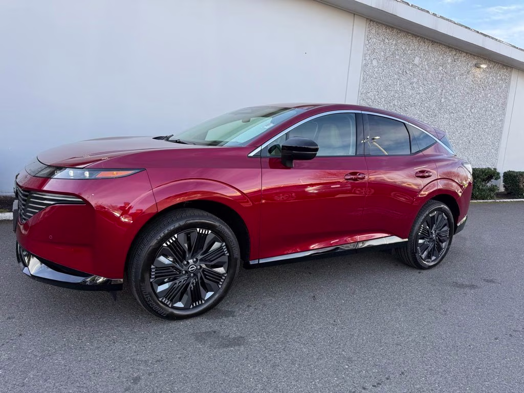 2025 Scarlet Ember Tintcoat Nissan Murano Platinum AWD SUV