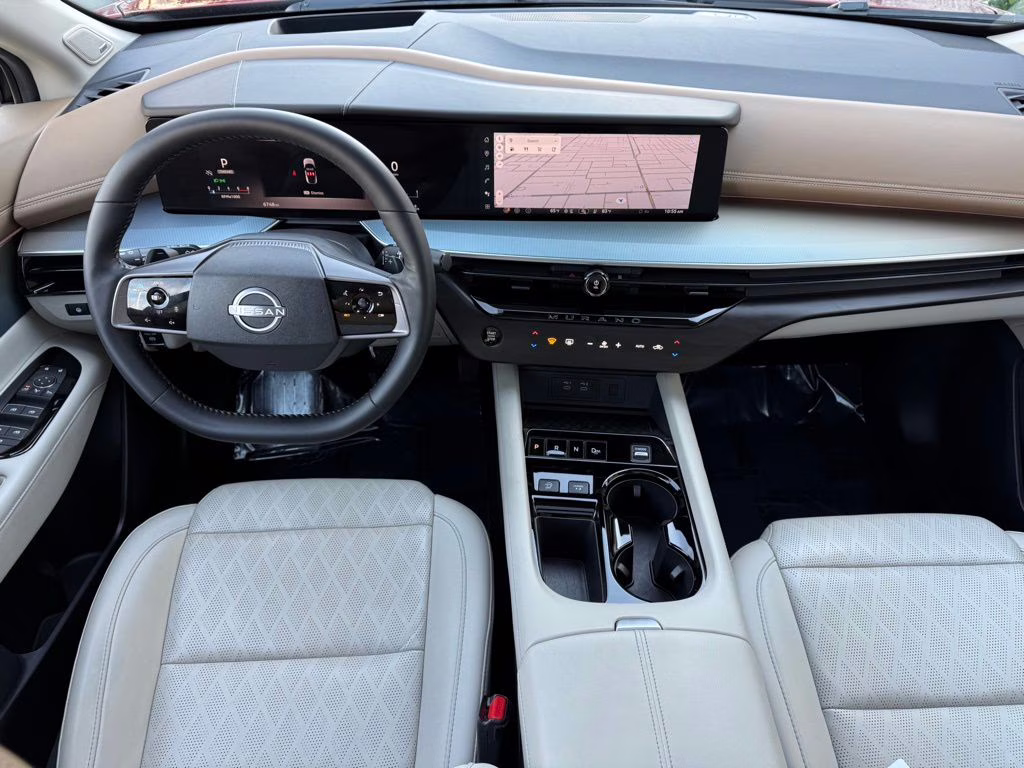 2025 Scarlet Ember Tintcoat Nissan Murano Platinum AWD SUV