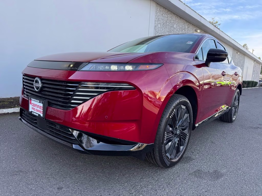 2025 Scarlet Ember Tintcoat Nissan Murano Platinum AWD SUV