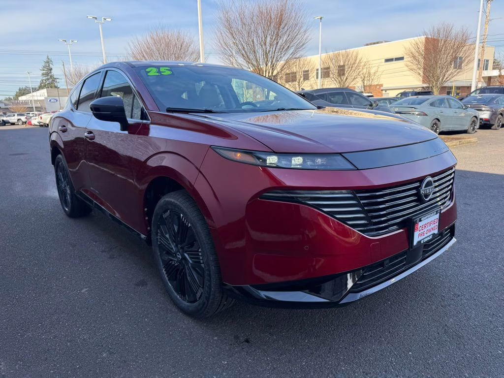 2025 Scarlet Ember Tintcoat Nissan Murano Platinum AWD SUV